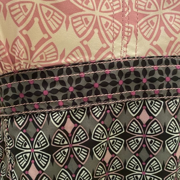 Athleta Womens Halter Tie Dress Purple, Pinks & Grey Patterns Womens Size 12 - Picture 8 of 12